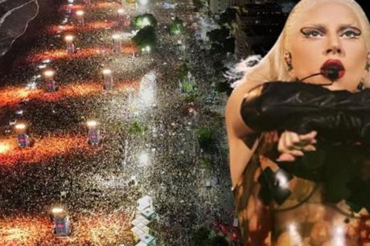 Lady Gaga Brezilya'da Ücretsiz Konserle Tarih Yazdı