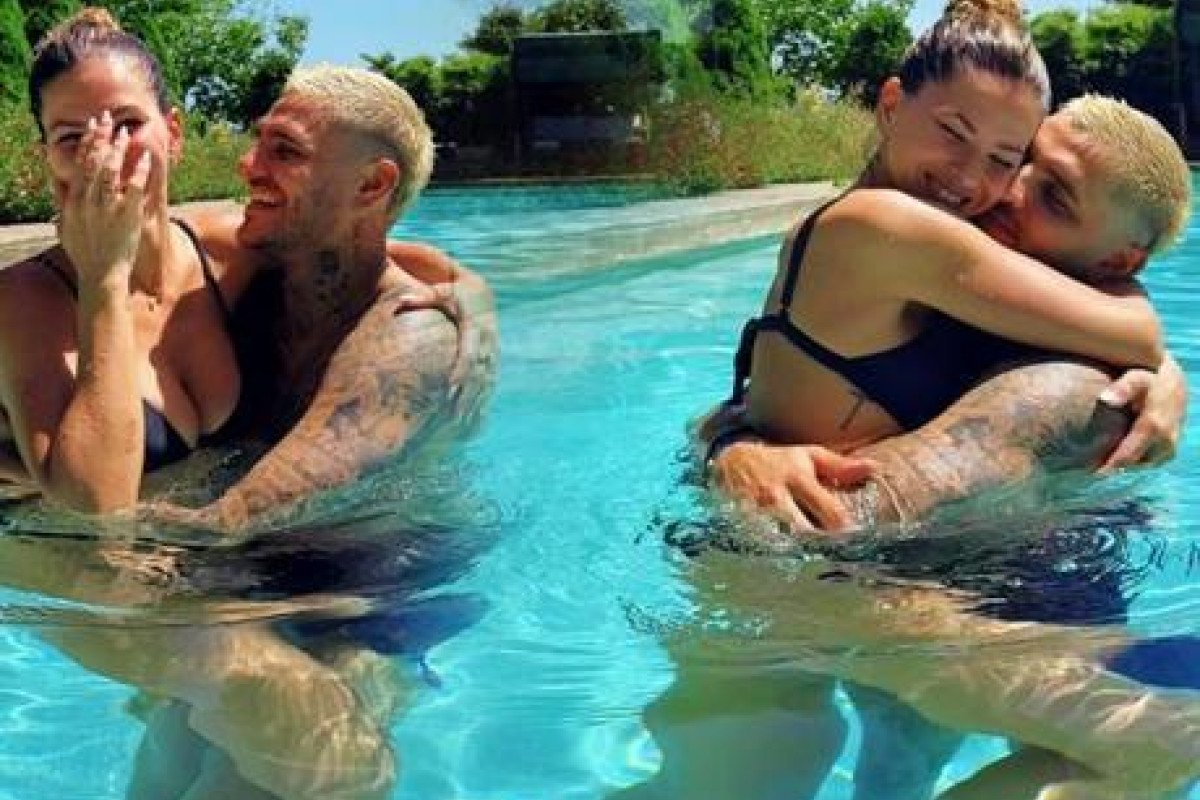 Mauro Icardi'nin Yeni Aşkı China Suarez ile Mutluluk Pozları