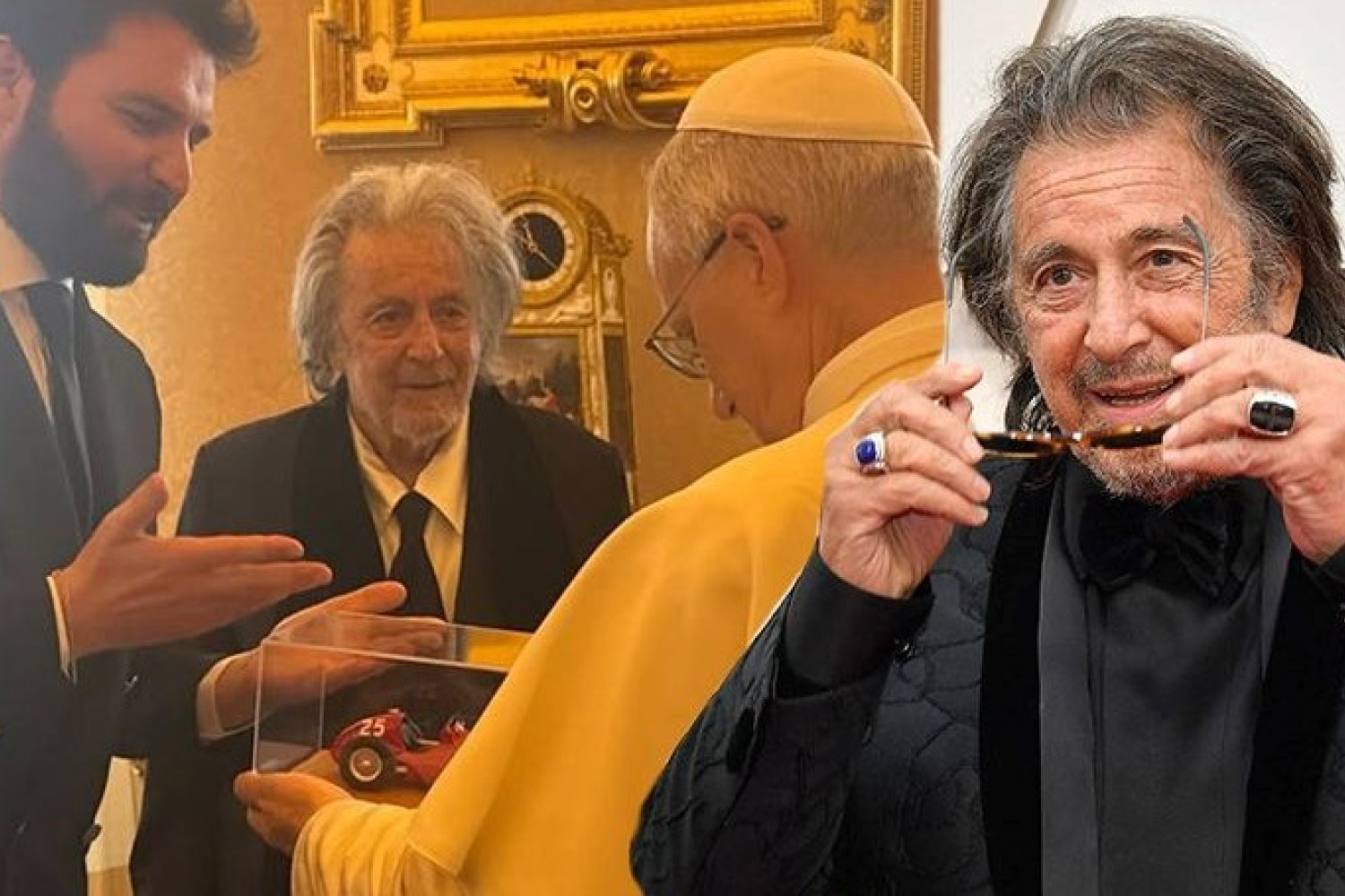 Al Pacino Vatican Buluşması: Papa 14'üncü Leo ile Tanıştı