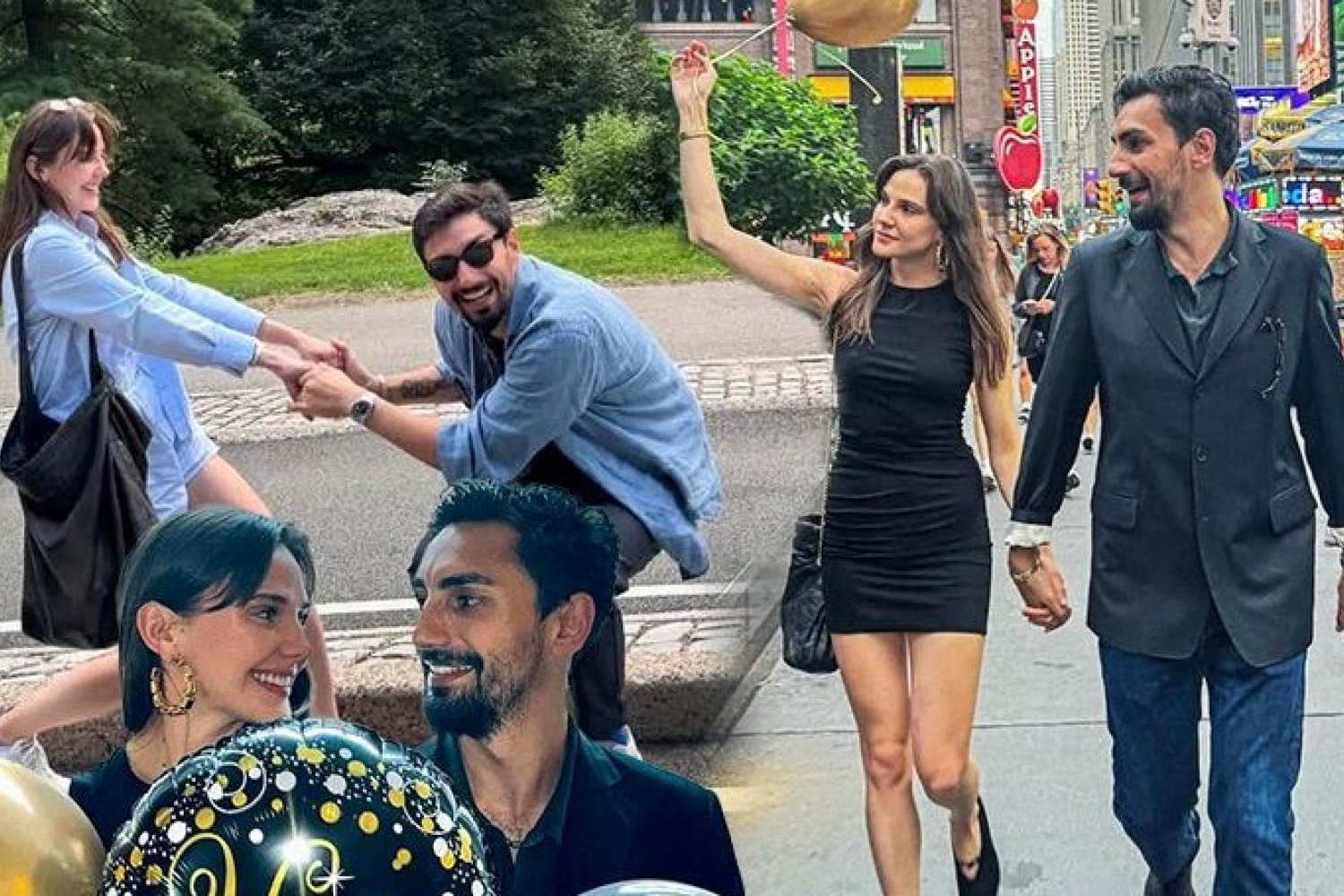 Umut Evirgen ve Alina Boz'un New York Tatili ve Romantik Pozları
