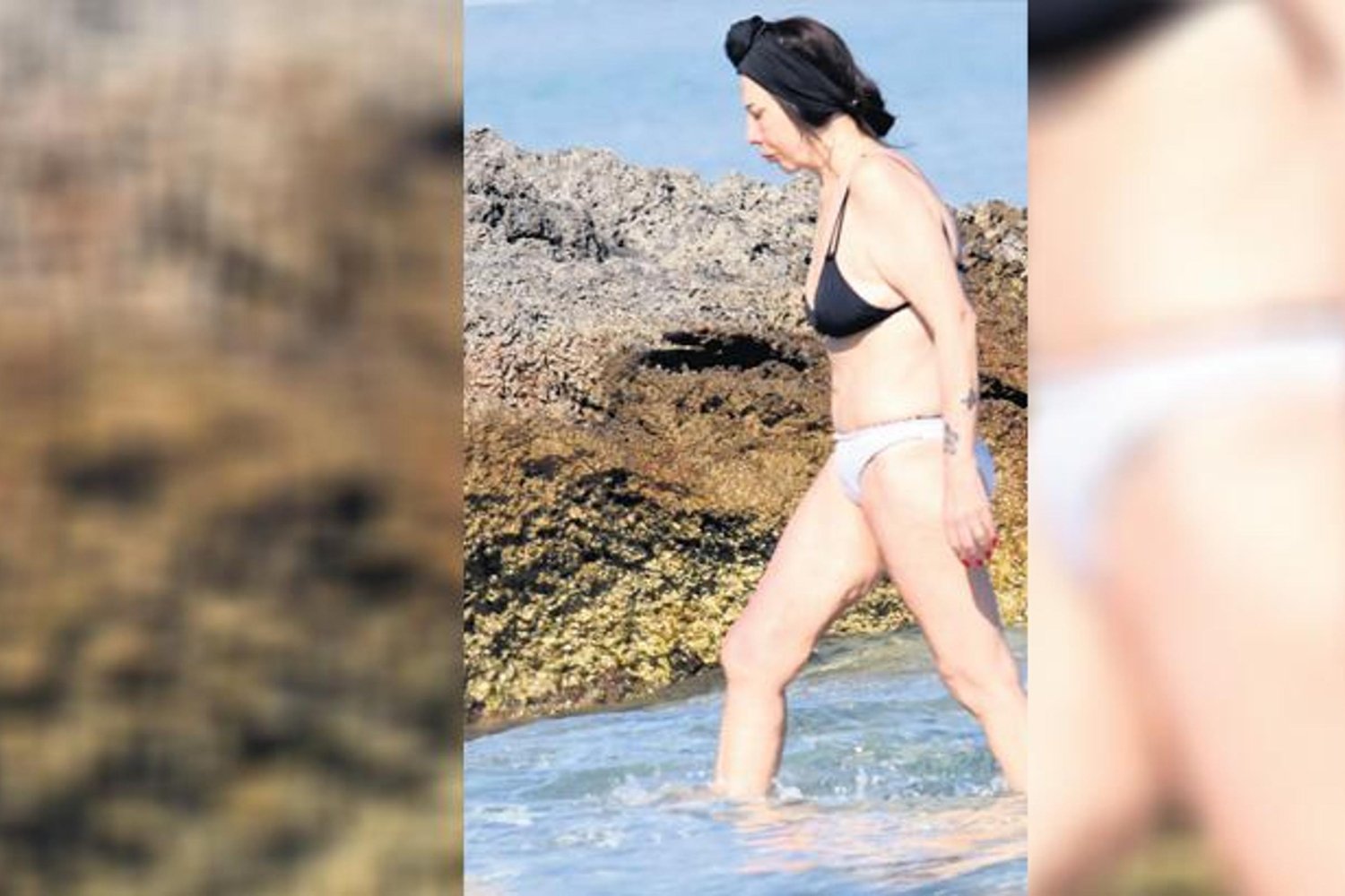 Fit Şarkıcı Karaca, Uzun Süreli Deniz Keyfiyle Güneşlendi