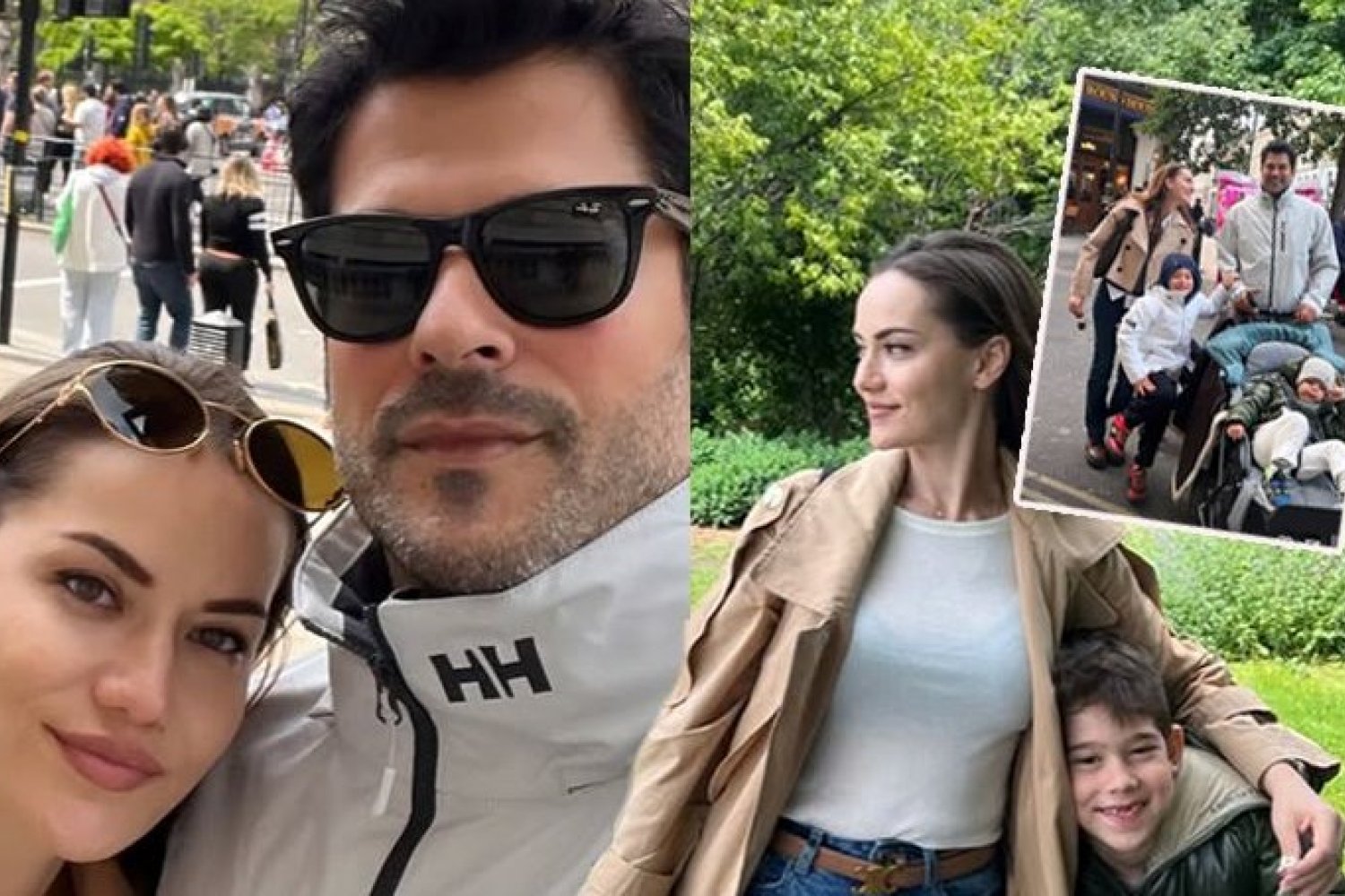 Fahriye Evcen Londra Tatilinde Ailesiyle Renkli Anlar Paylaştı