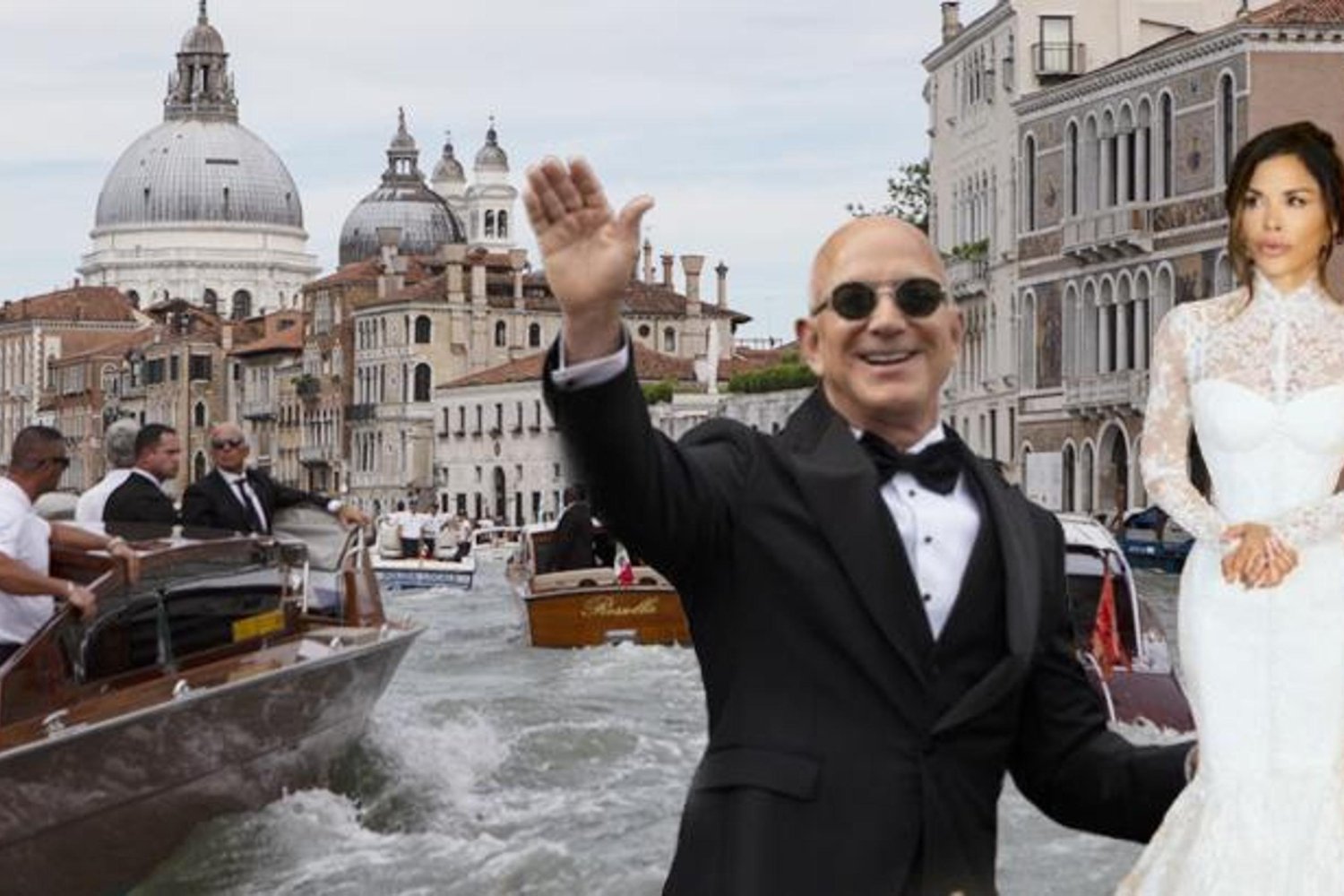 Venedik'te Jeff Bezos ve Lauren Sanchez'in Görkemli Düğünü Dünyanın Gözlerini Üzerine Çevirdi