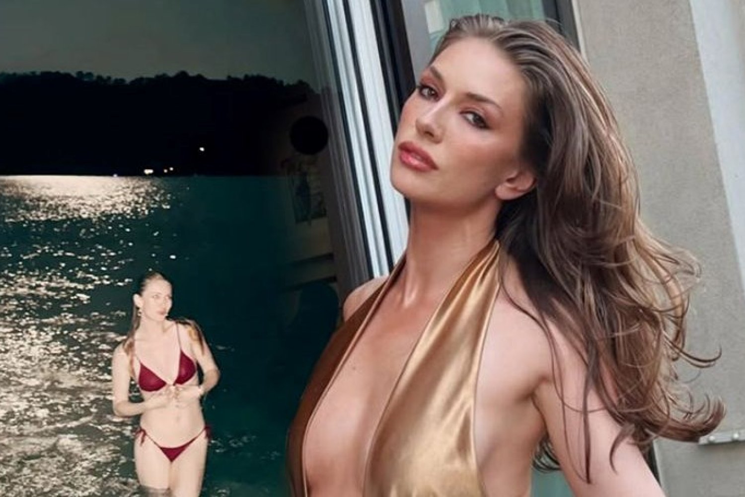 Yasemin Allen'dan Bikinili Pozlar: Sezonu Açtı, Tatil Keyfi Dorukta!