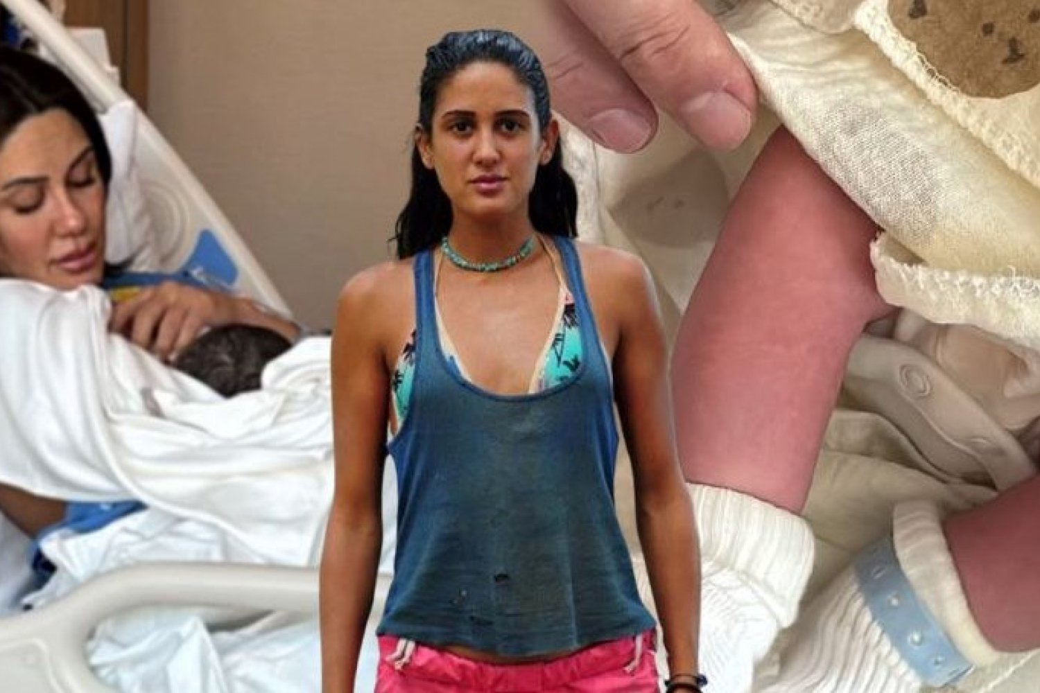 Survivor'dan Tanınan Sahra Işık Anneliğin Sevincini Yaşıyor