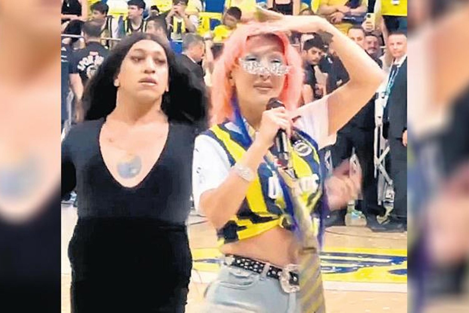 Yener’in Sahne Arkasındaki Sürpriz Dansçısı Gündemde
