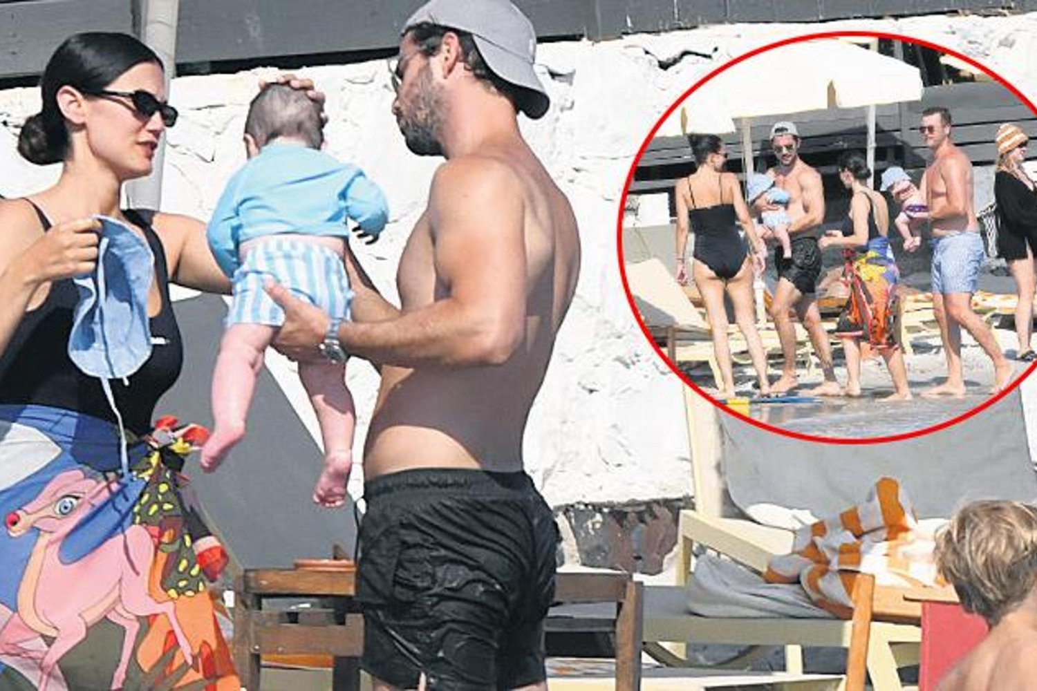 Pınar Deniz ve Kaan Yıldırım Alaçatı'da Aile Keyfi Sürdürdü