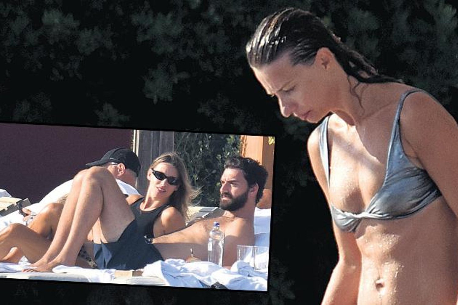 Ünlü İş İnsanından İlginç Tatil Sürprizi: Plajda Bakım Keyfi
