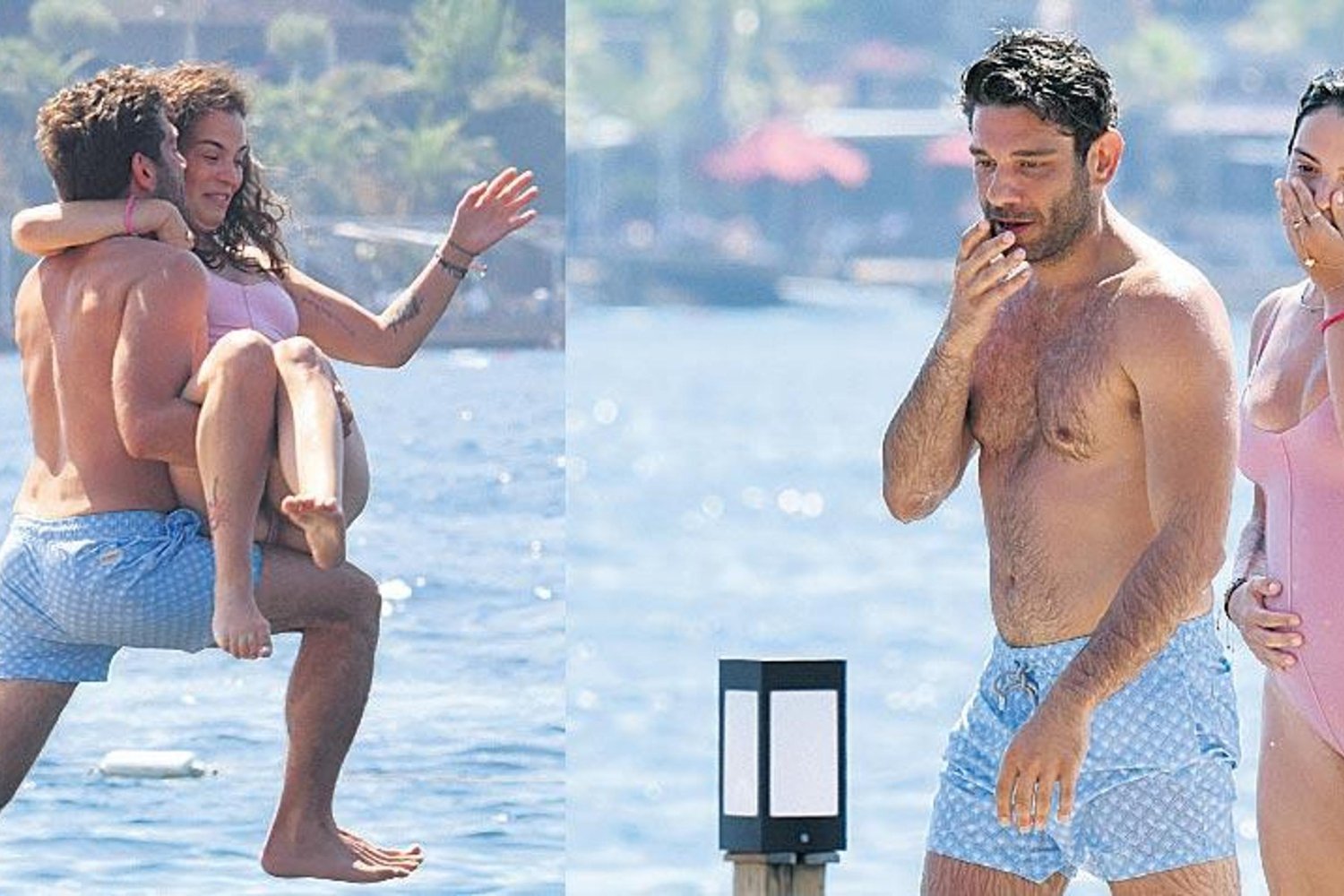Magazin: Tolga Bozduman, Sevgilisiyle Denizde Eğlendi!