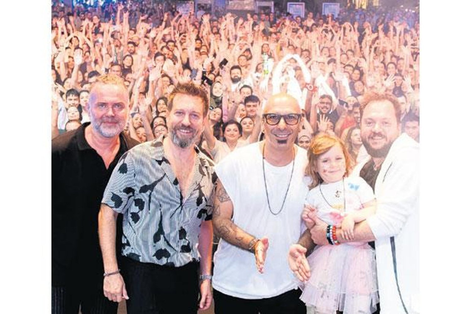 Müzik Severler Unutulmaz Anlarda Grup Üyeleriyle Bir Araya Geldi