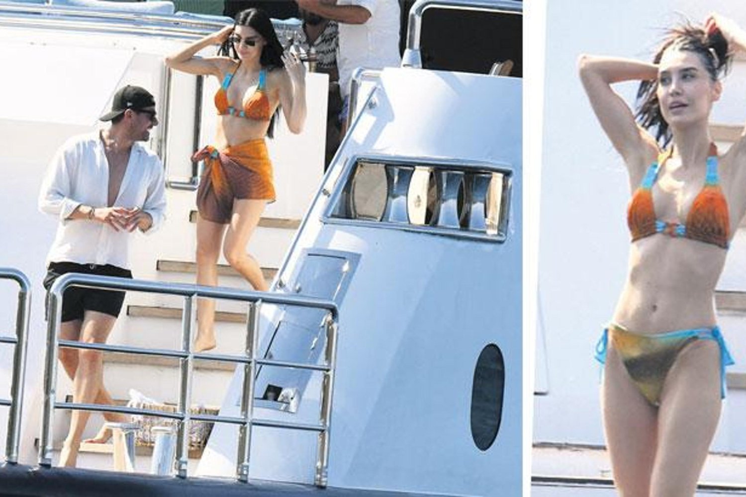 Yaz Günlerine Renk Katan Ünlü İkili Teknede Günlükleriyle Göz Kamaştırdı