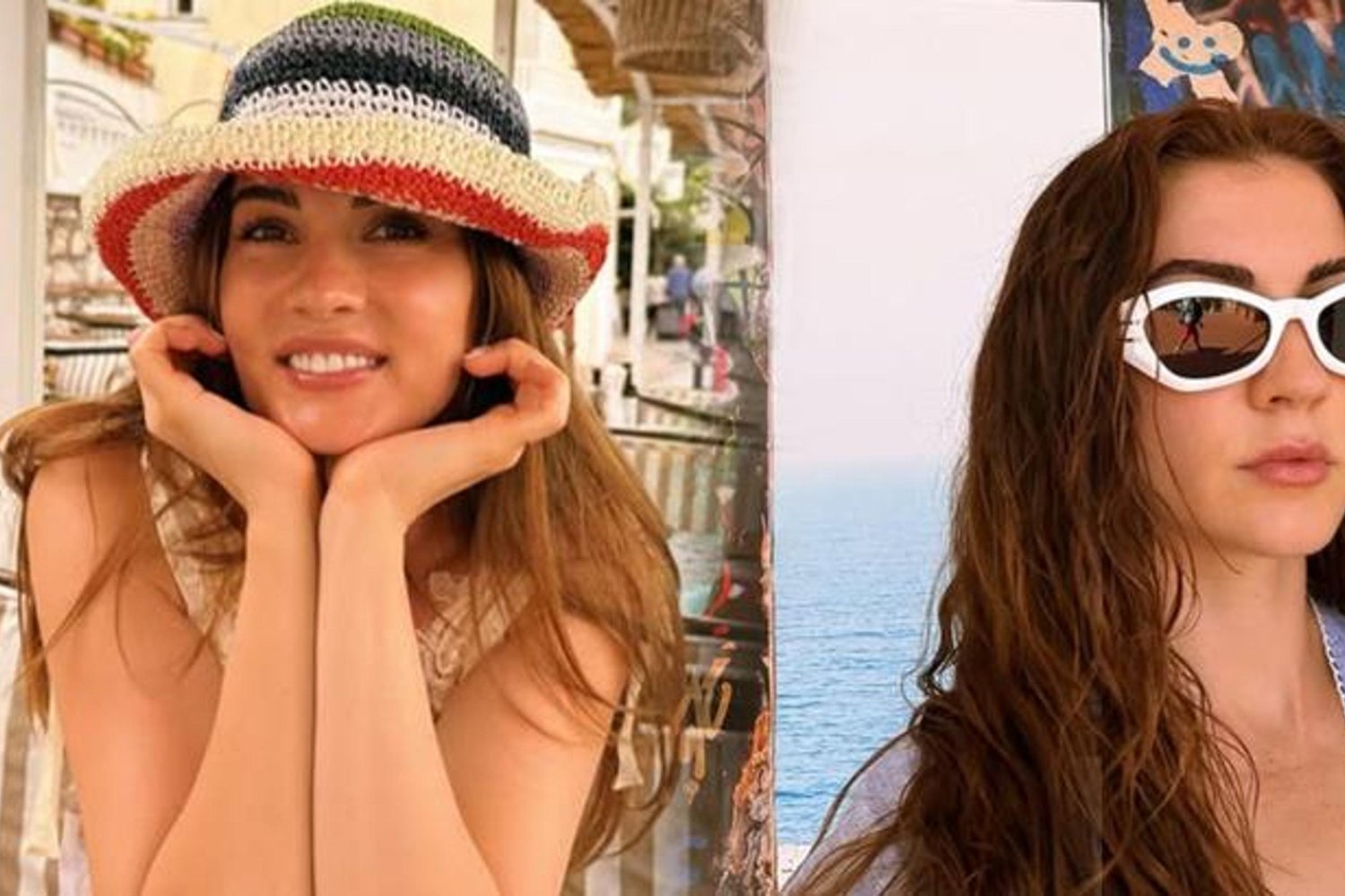 Burcu Özberk İtalya Tatiliyle Dikkat Çekiyor