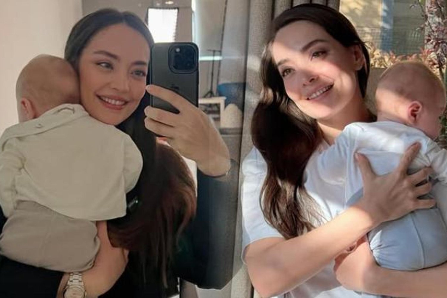 Cansel Elçin ve Zeynep Tuğçe Bayat'ın İlk Çocukları Atlas Tatil Pozlarıyla Göz Kamaştırıyor