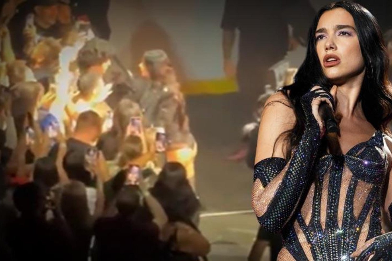 Dua Lipa Boston Konserinde Türk Hayranıyla Unutulmaz Anlar Yaşadı
