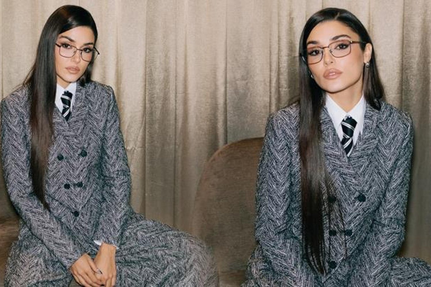 Hande Erçel Milano'daki Yeni Pozlarıyla Dikkat Çekti