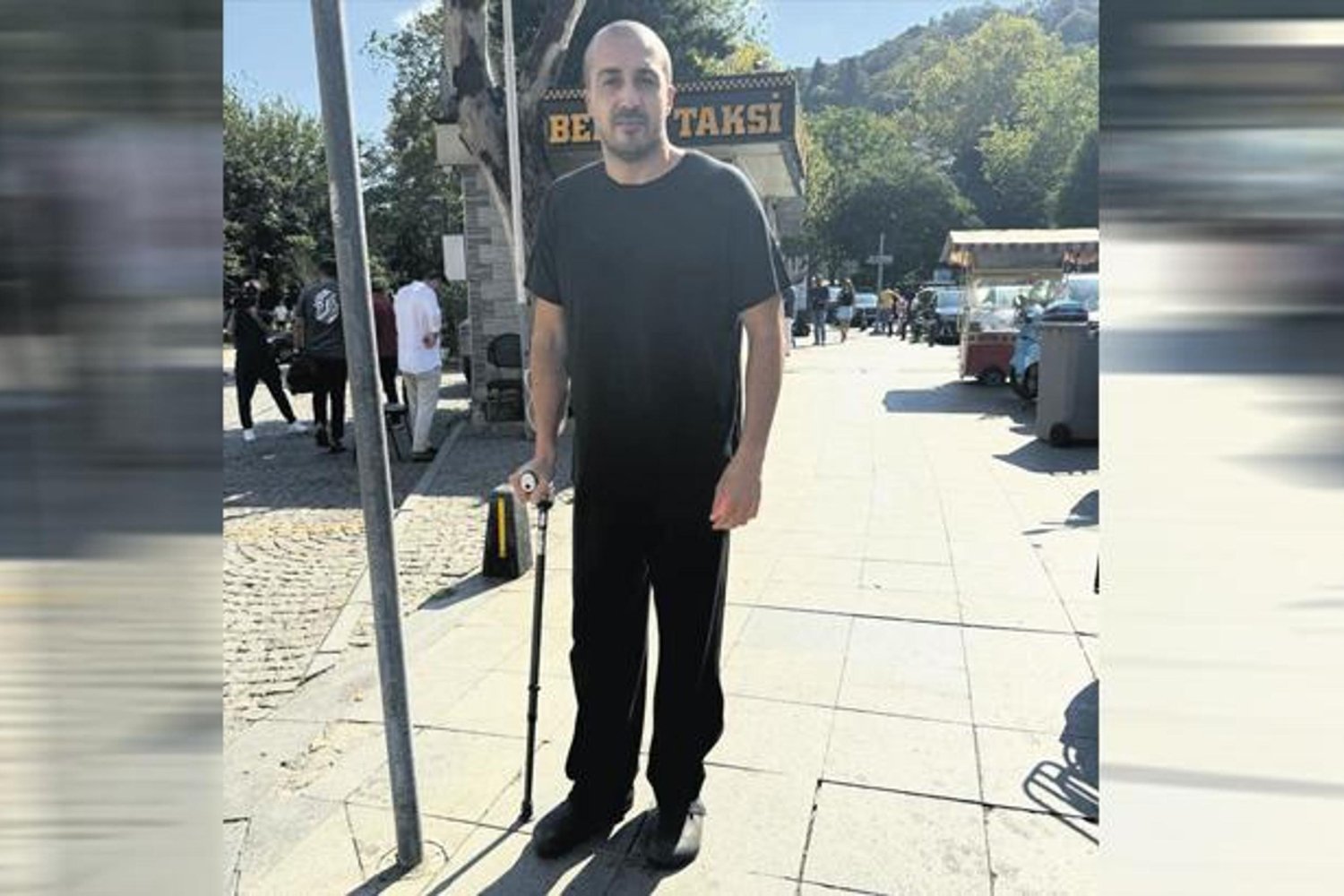 Ünlü İşletmeci Yürürken Güçlük Yaşadı, Basın Dileklerine Teşekkür Etti