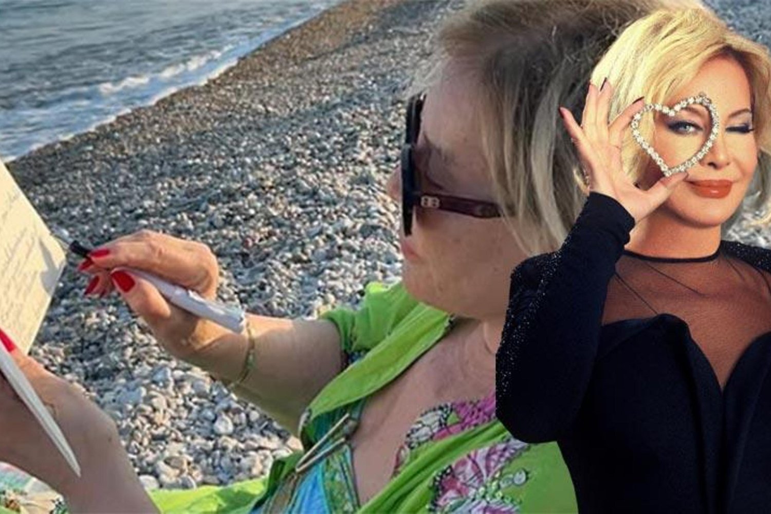 Emel Sayın'dan Sahilde Yeni Poz ve Konser Müjdesi