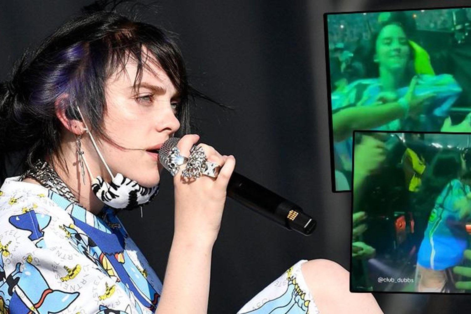 Billie Eilish Miami Konseri Şokla Bitti Koruma Devrede