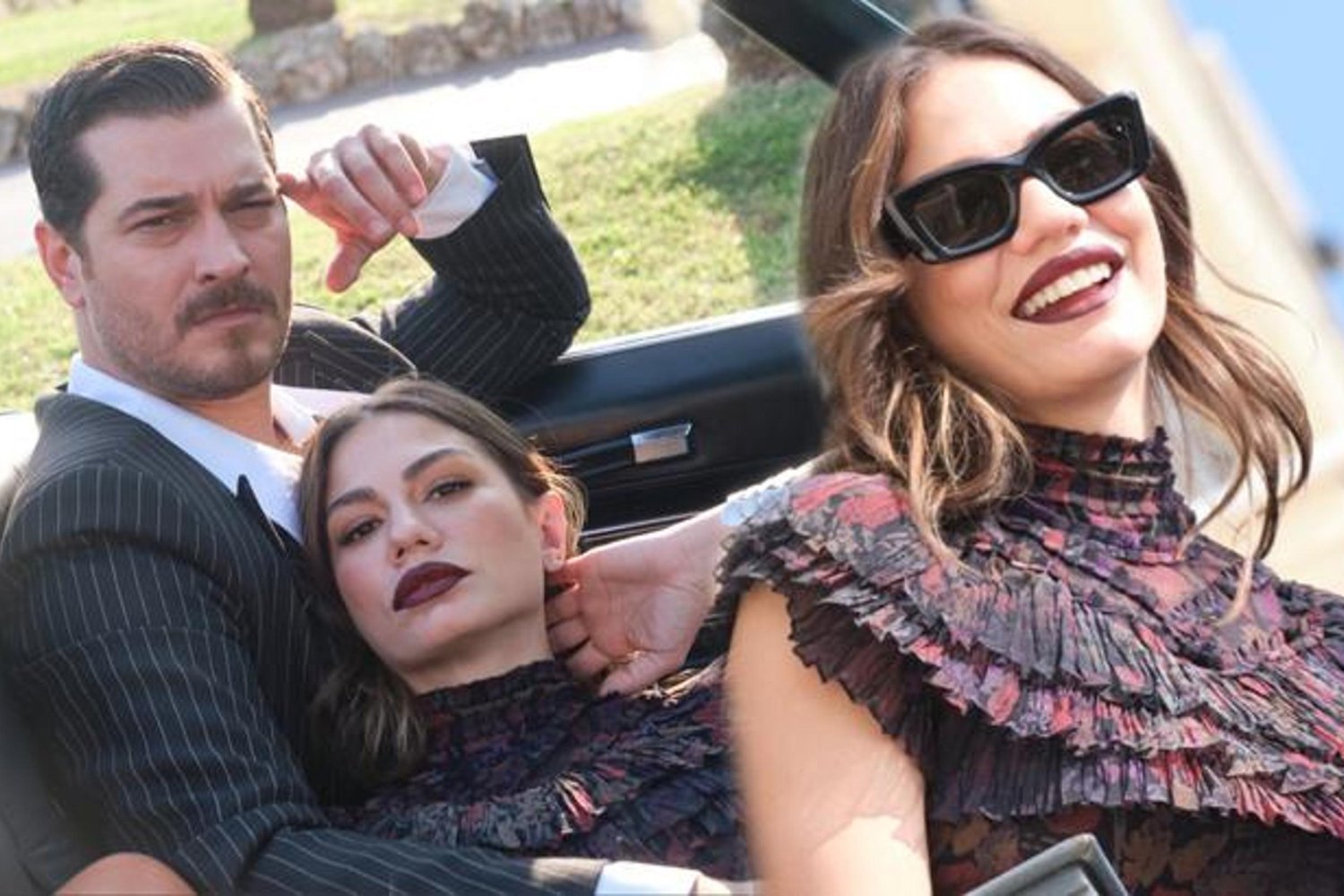 Kanal D Dizileri Cannes'da Parladı: Demet Özdemir Siyah Elbisesiyle Göz Kamaştırdı