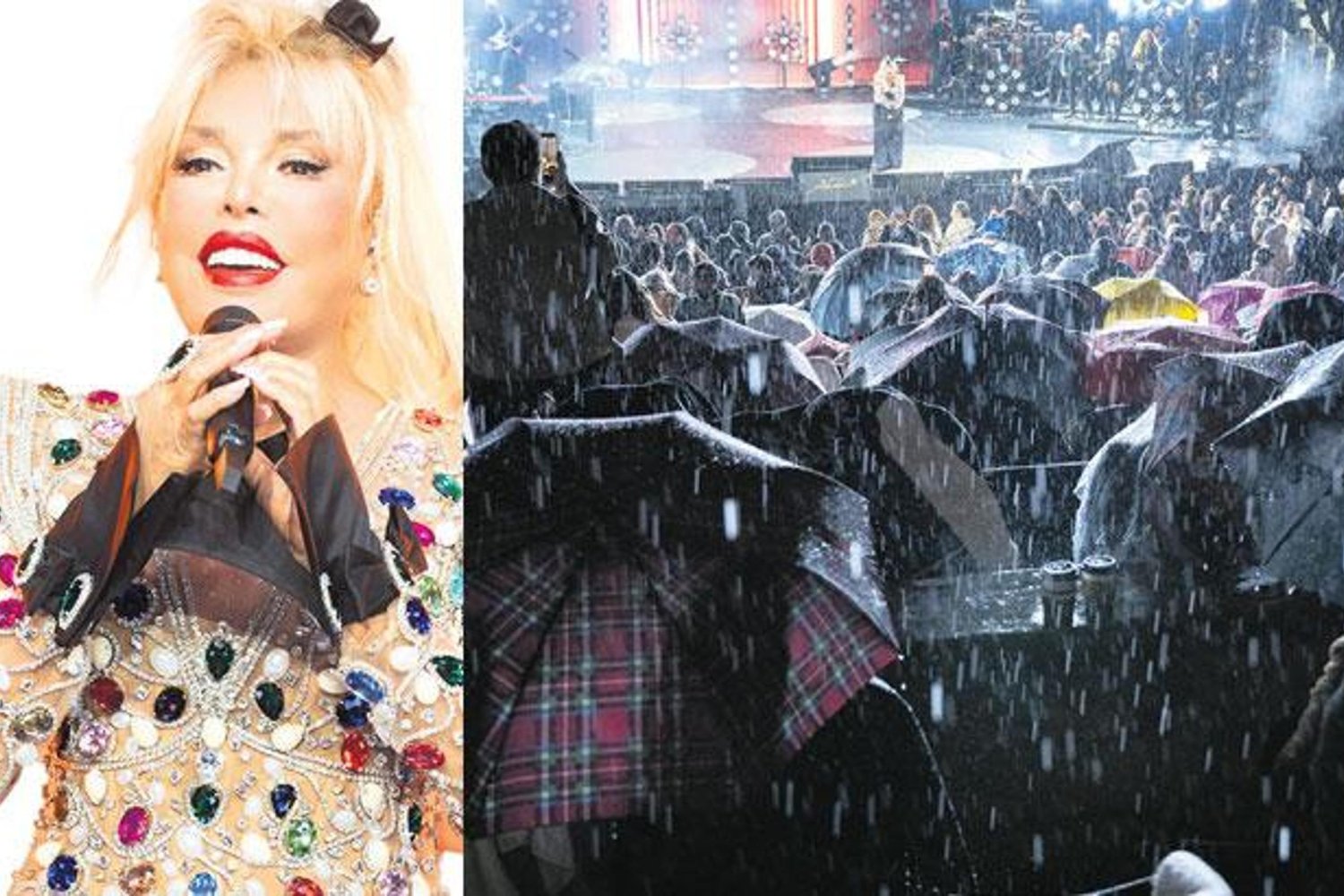 Süperstar Yağmura Rağmen Hayranlarına Teşekkür Etti! Şaşırtan Konuşmalarıyla Gündem Oldu