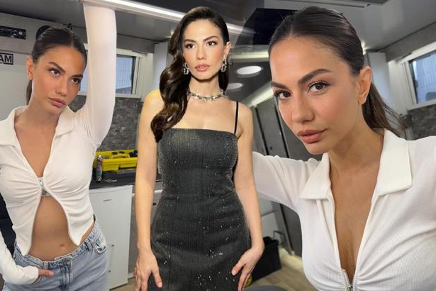 Demet Özdemir'den Göz Kamaştıran Ayna Selfie ile Dikkat Çekiyor