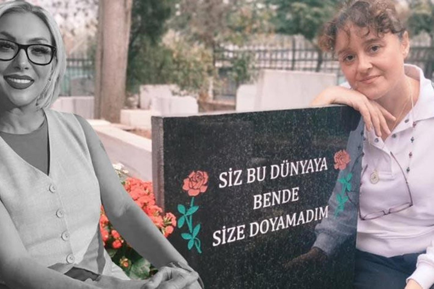 Yasemin Minguzi Güllü'nün Mezarı Başında Duygusal Anlar Yaşadı