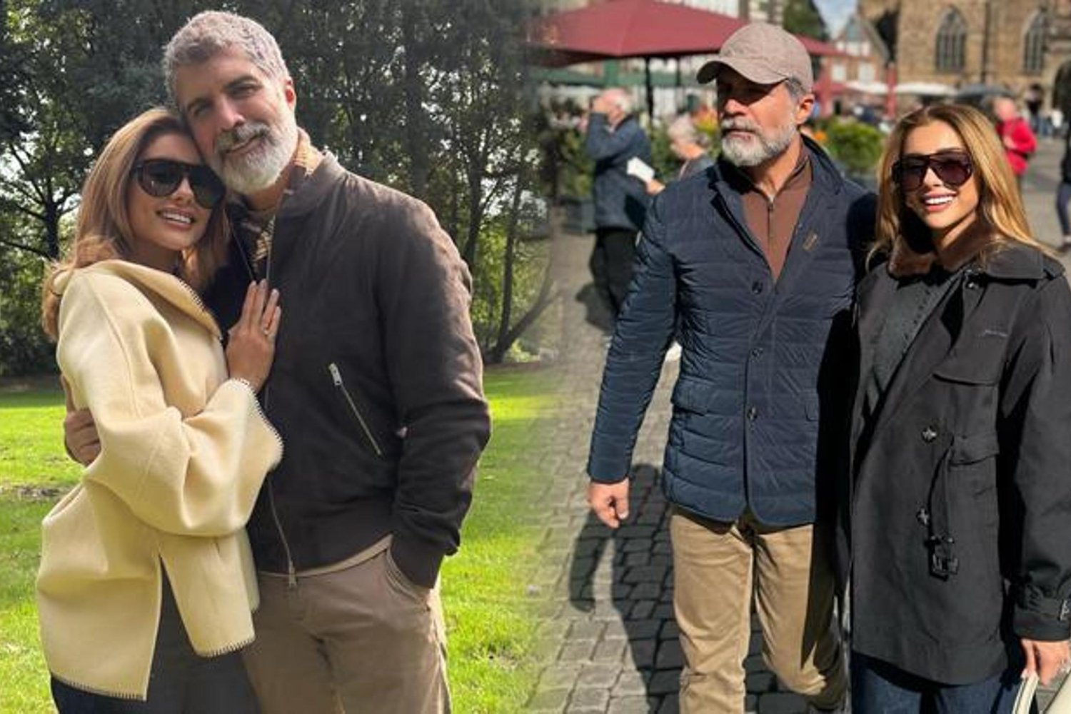 Özcan Deniz ve Samar Dadgar Almanya'da Aşk Dolu Anlar Paylaştı