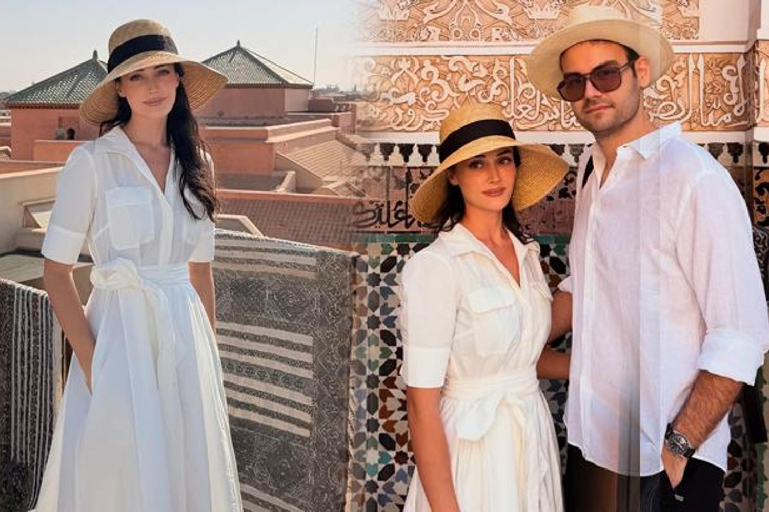 Esra Bilgiç ve Faruk Sabancı'nın Fas Tatili Büyük İlgi Çekiyor