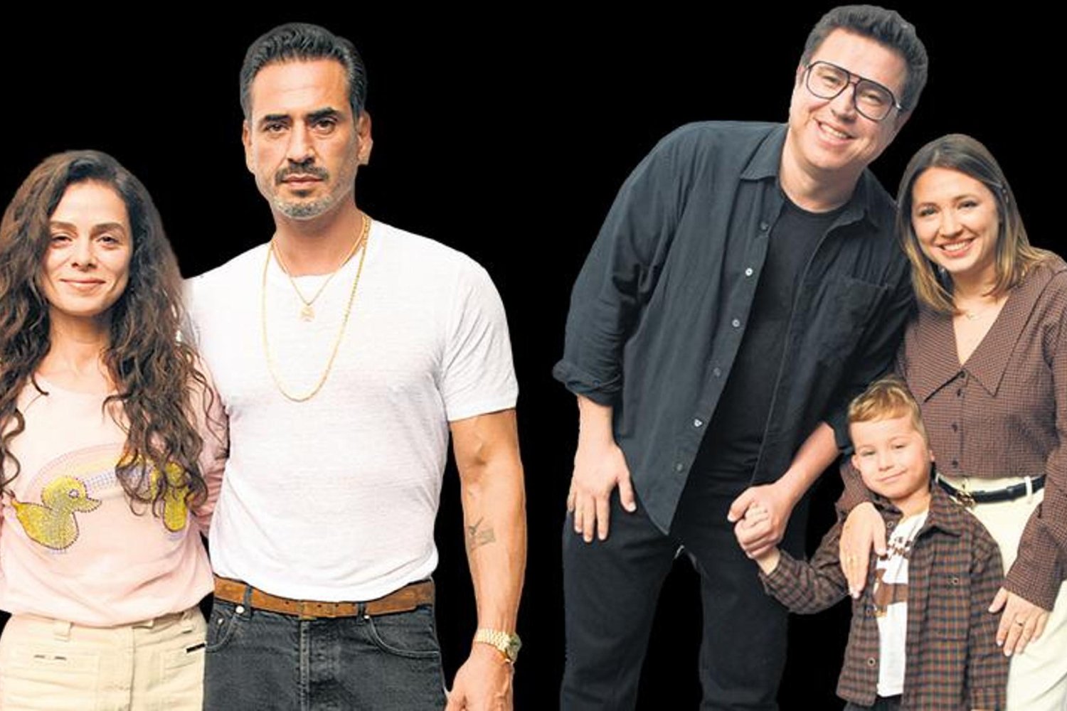 Ünlü Çiftler Çocuklarıyla Renkli Lansmana Katıldı