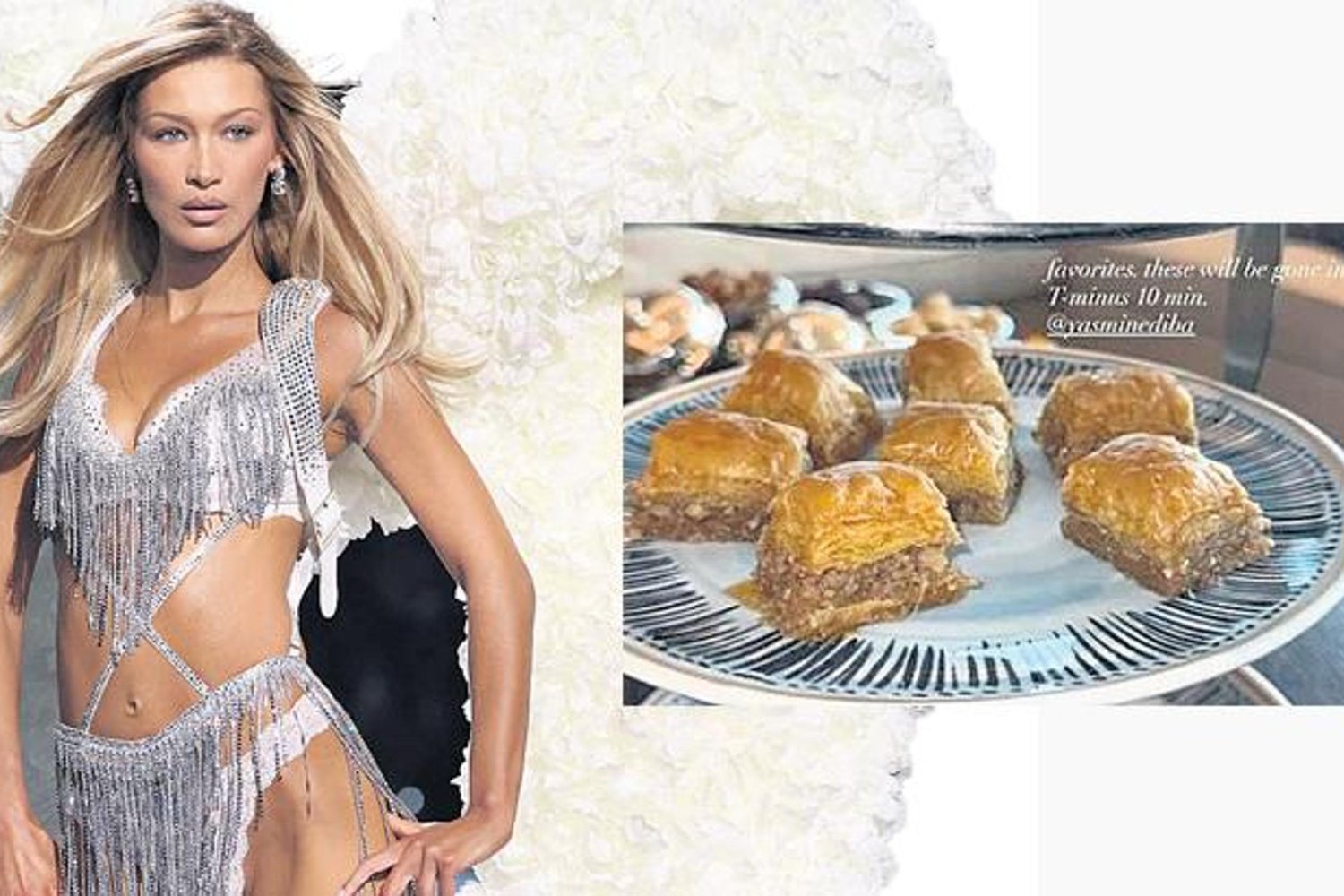 Dünyaca Ünlü Modelin Türk Tatlarına Düşkünlüğü Sürüyor!