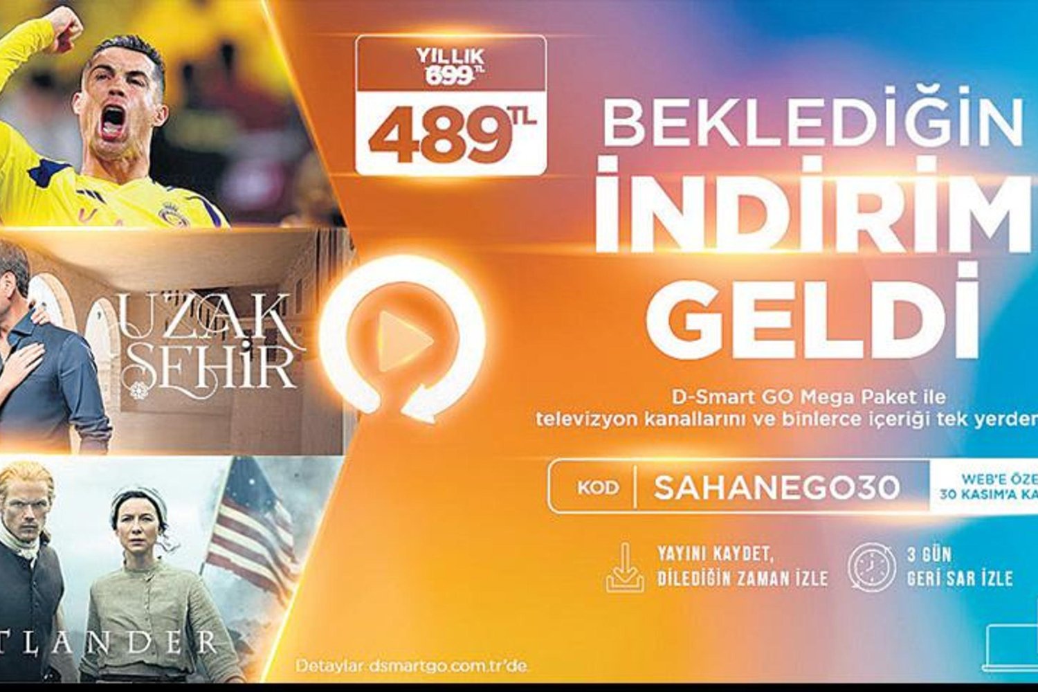 D-Smart GO Mega Paket Kampanyası Sizin İçin İndirime Girdi!