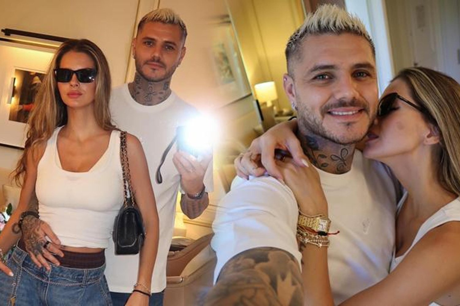 Mauro Icardi ve China Suarez'ten Romantik Pozlar: Aşklarını Paylaşıyorlar