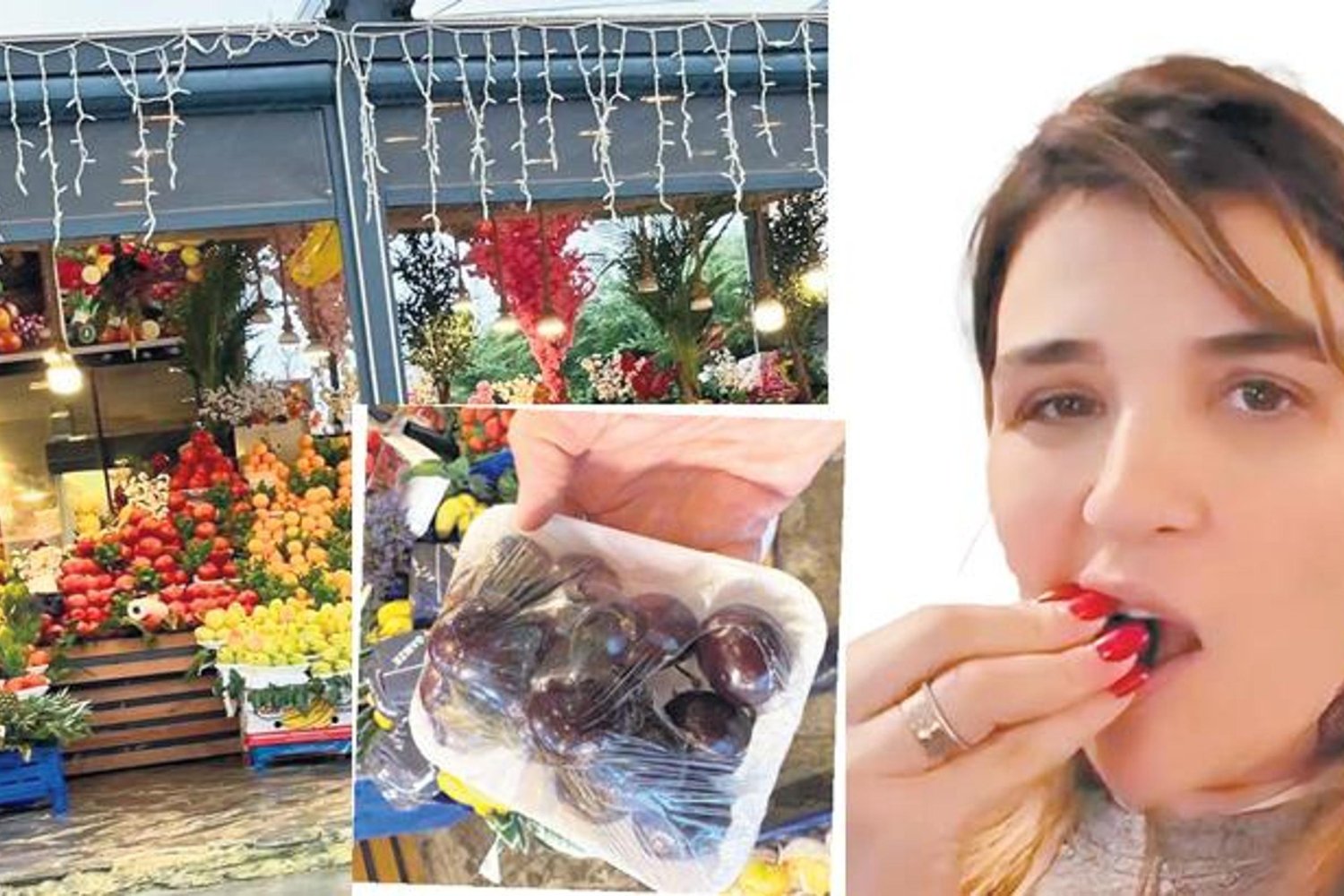 Kirazın Fahiş Fiyatı Levent’i Güldürürken, Arjantin’den Gelen Kiraz 2 Bin Lira! 