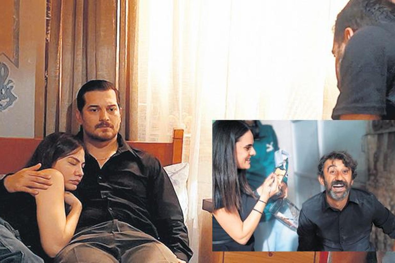 Çağatay Ulusoy ve Demet Özdemir'in Eşref Rüya Çekimleri Hayranlık Uyandırdı