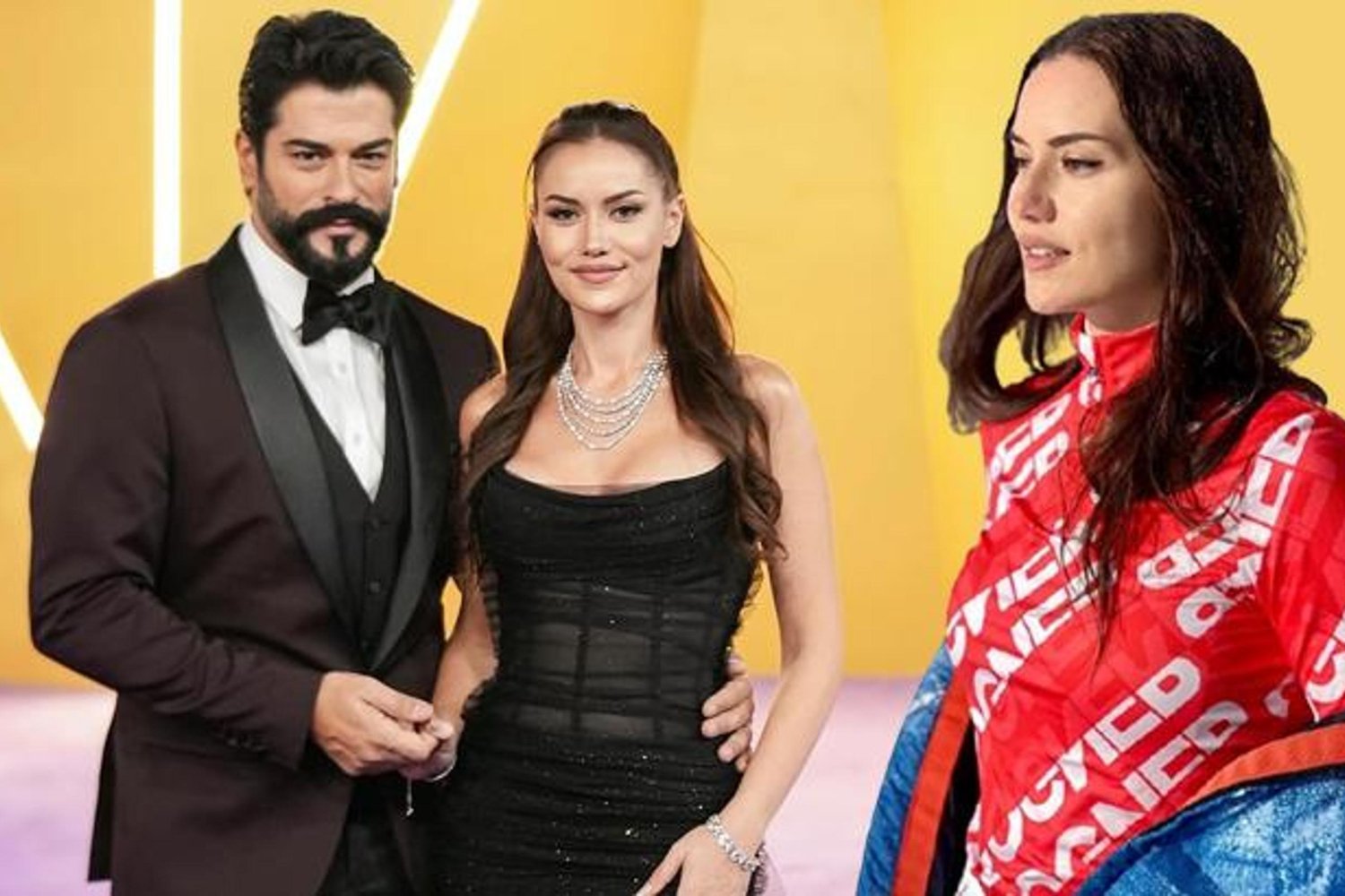 Burak Özçivit ve Fahriye Evcen Çifti Mutlu ve Romantik Anlar Yaşıyor
