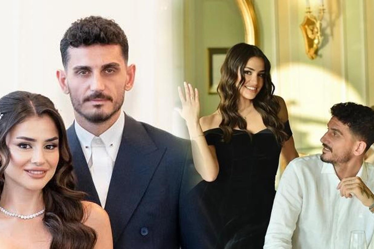 Hazal Çağlar ve Samet Akaydın'ın Düğün Detayları: Video ve Fotoğraflarla Beyoğlu'nda Çekilen Unutulmaz Organizasyon