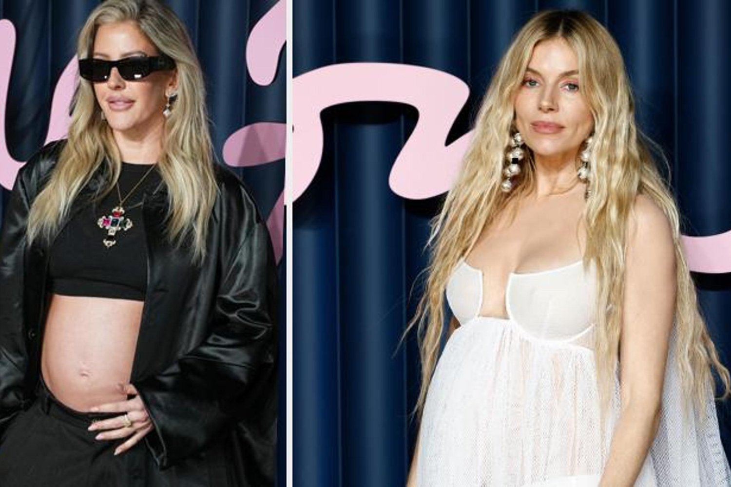 Sienna Miller Hamileliğiyle Göz Kamaştırdı: Londra'da Kırmızı Halıda Zarafet