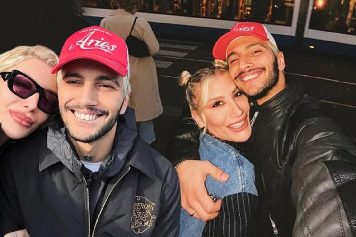 İrem Derici ve Melih Kunukçu'nun Tiran Tatili Dikkat Çekiyor