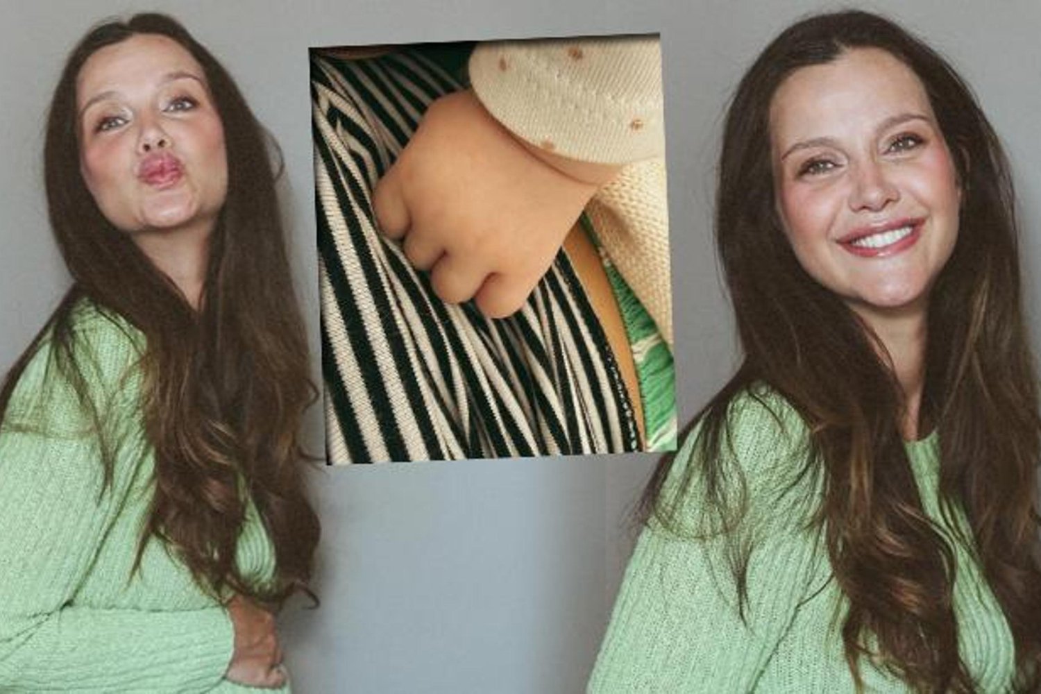 İrem Helvacıoğlu Anne Oldu! Minik Sora ile İlk Fotoğraflar