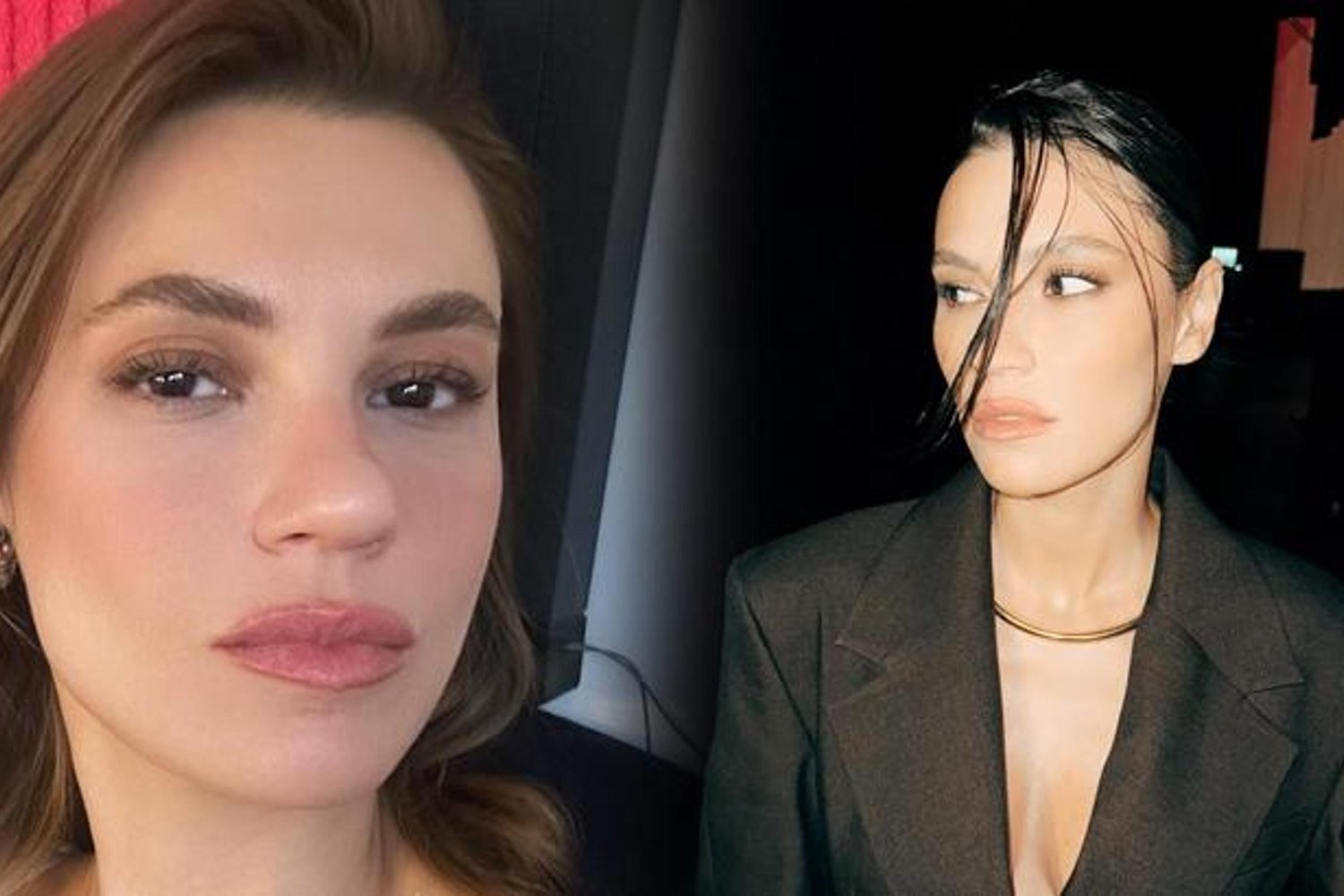 Yüsra Geyik Düğünde Göz Kamaştırdı, Siyah Elbiseyla Dikkat Çekti