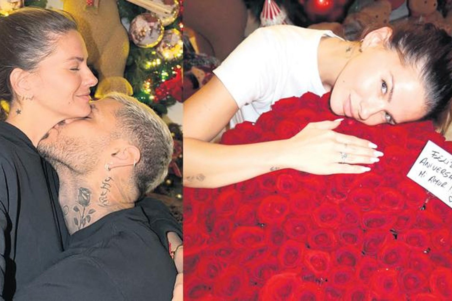 Icardi'den Romantik Hediye: Gül ve Tektaş ile aşkını kutladı!