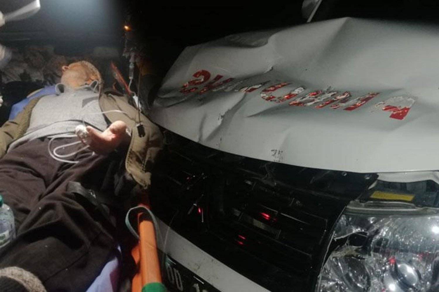 Karlı Hava ve Gürcistan Gerilimiyle Mahsur Kalan Hasta Hopa’ya Ulaştı