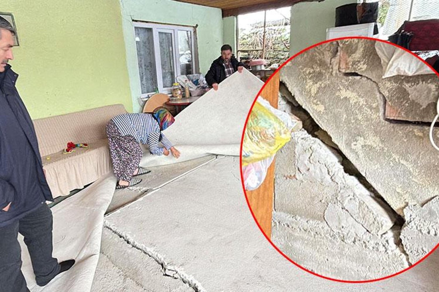 Deprem Gibi Tehlike: Aşağıdere Köyünde Heyelan Alarmı