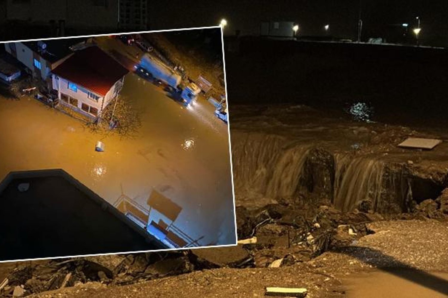 Yoğun Yağmur Sarıçam'ı Göle Çevirdi: Araçlar Suda Kaldı!