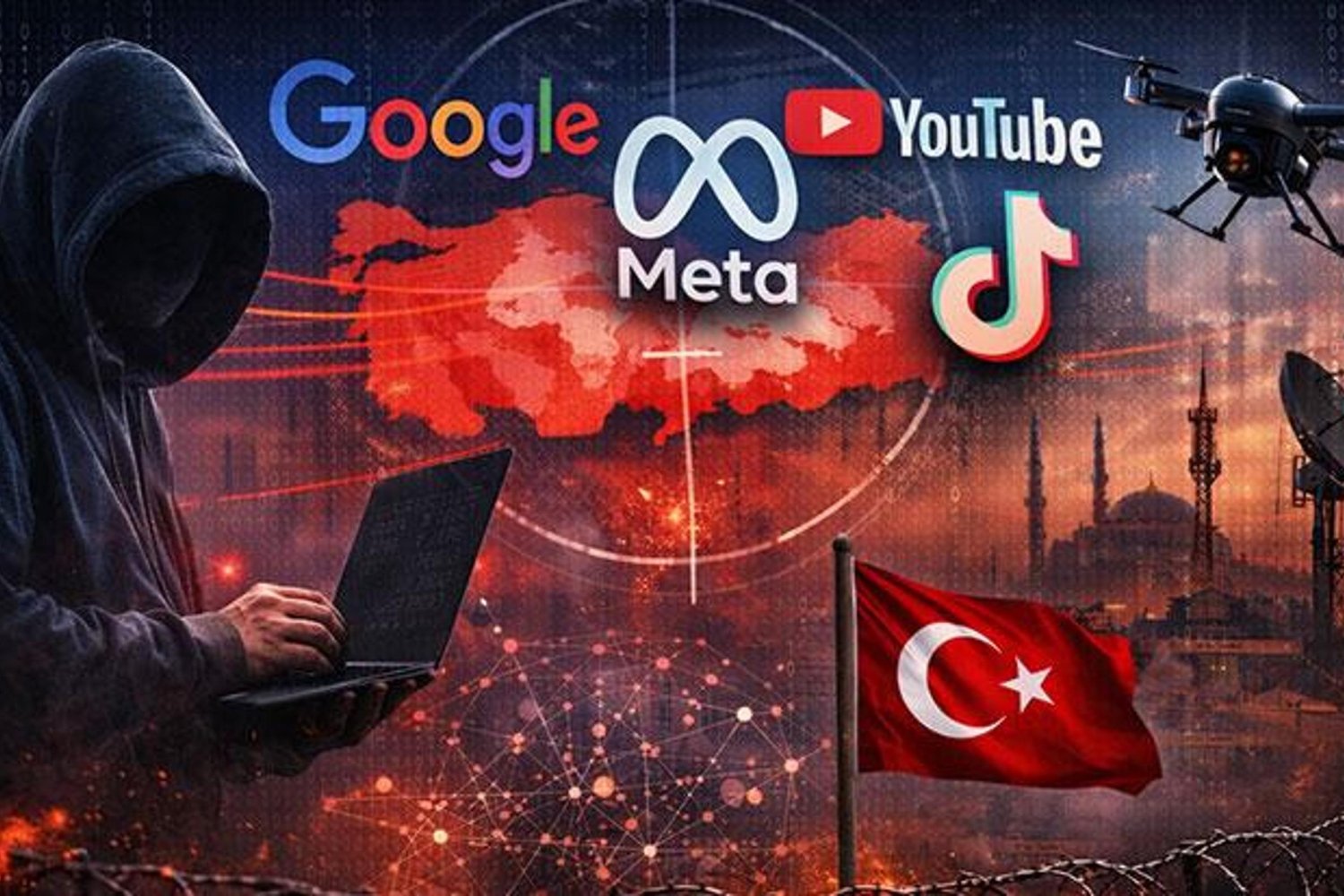 Türkiye Dijital Kuşatma Altında: Yabancı Platformlar Güvenlik ve Ekonomiyi Tehdit Ediyor