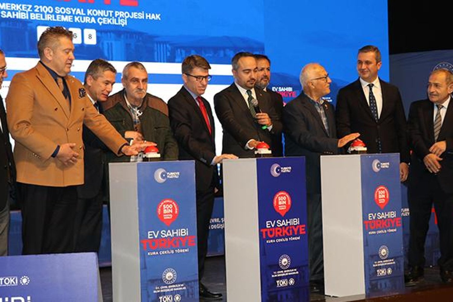 Yüzyılın Konut Projesiyle 500 Bin Sosyal Konut Hak Sahipleri Belirlendi