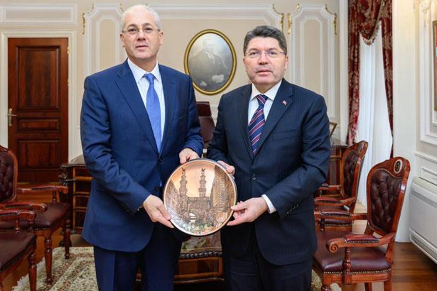 Adalet Bakanı Yılmaz Tunç Ve Mısır Elçisi Arasında Sıcak Diplomatik Görüşme