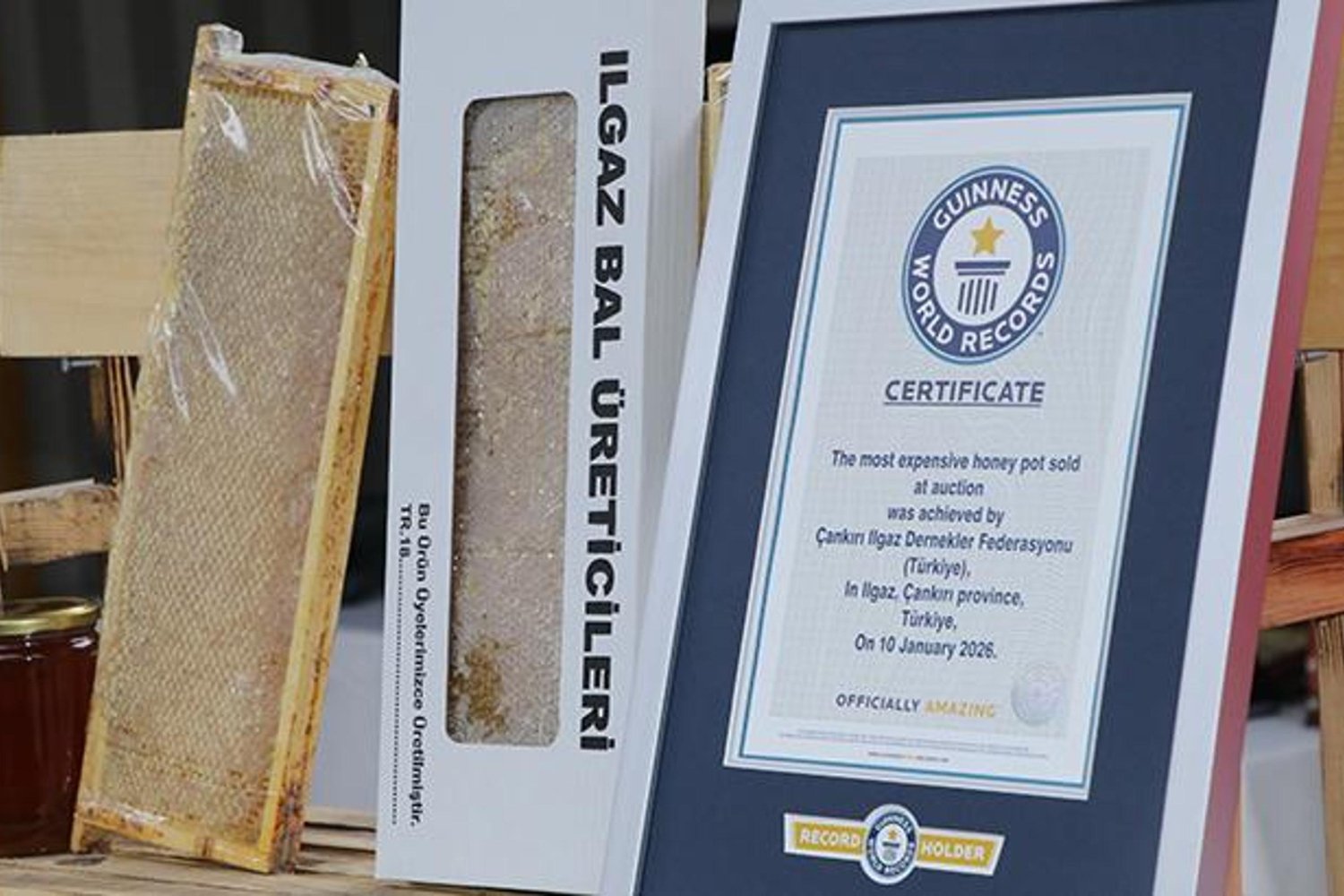 Dünyanın En Pahalı Balı Guinness Rekorlar Kitabına Girdi: Ilgaz Balı 11 Bin 118 € Satıldı