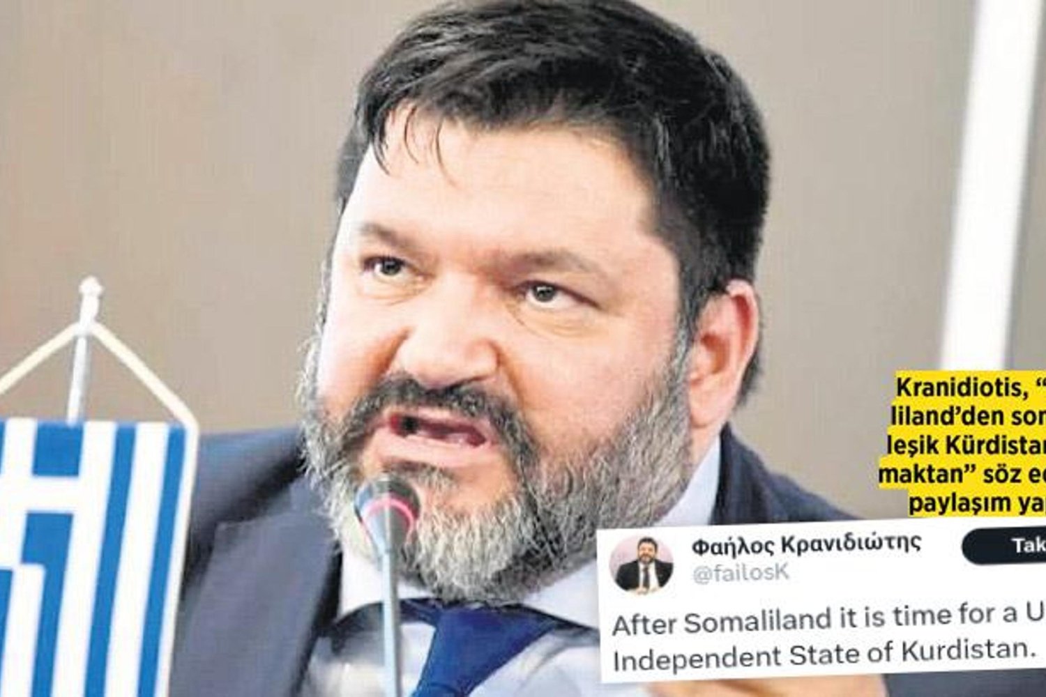 Yunan Siyasetçi Erdoğan'ı Hedef Aldı: Yapay Zekâyla Üretilmiş Fotoğraf Paylaşımı Çok Tartışıldı