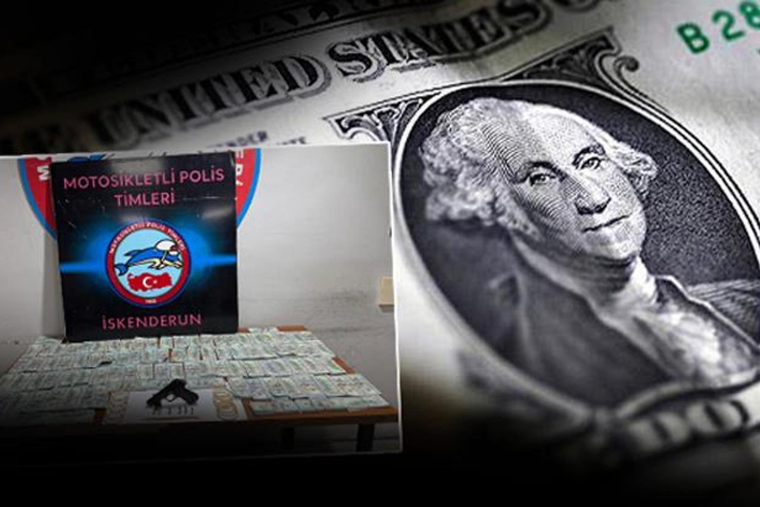 İskenderun Polisi Sahte Dolar ve Silahla Gözaltına Aldı